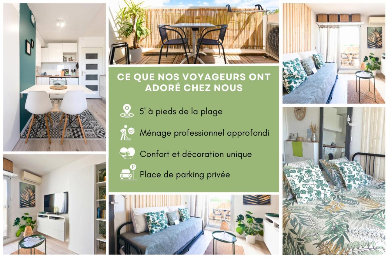 La Casita - Studio Confort Avec Terrasse Et Parking Prive- La Grande Motte, Montpellier Bagian luar foto
